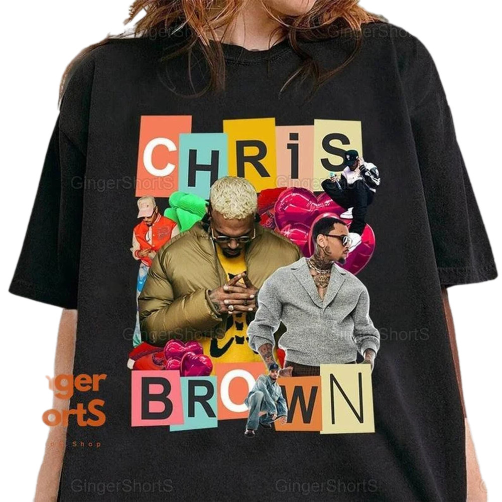 Chris Brown Unisex T-Shirt, Chris Brown Graphics Tee, Vintage Chris Brown Shirt, Chris Brown 2024 Tour Tee, Chris Brown