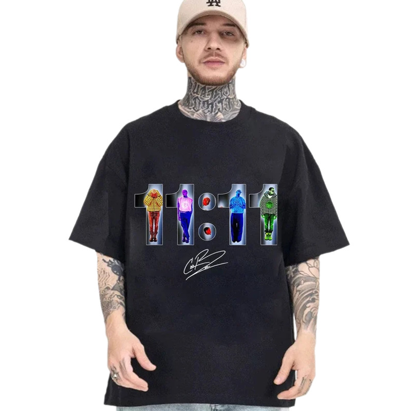 Chris Brown Shirt, Chris Brown 11:11 Tour 2024 Shirt, Chris Breezy Brown Shirt, 11 11 Vintage Shirt, Chris Brown 11 11 3