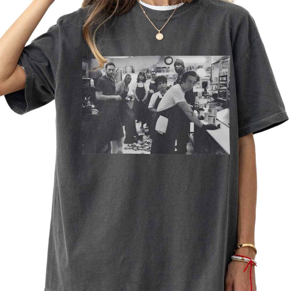 The Bear TV Show Shirt,Unisex White Grey or Black T-Shirt of The Bear Television Series at The Beef of Chicagoland on FX