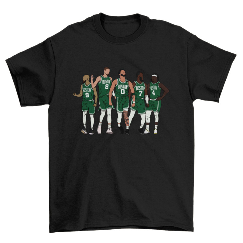 Boston Basketball Shirt, Celtic Basketball Boston Basketball Shirt, D White, Jrue, KP & The Jays T-Shirt, Boston Celtics