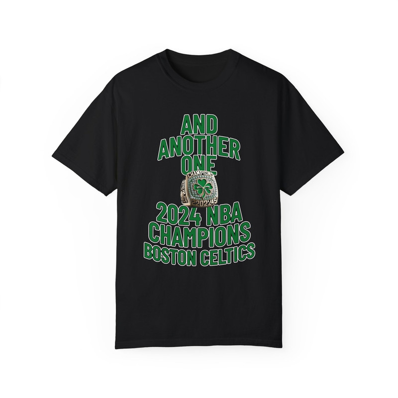 Boston Celtics Championship Tee - 2024 Celtics Shirt - Gifts for Him - Basketball Fan Gift, Celtics Basketball Champs