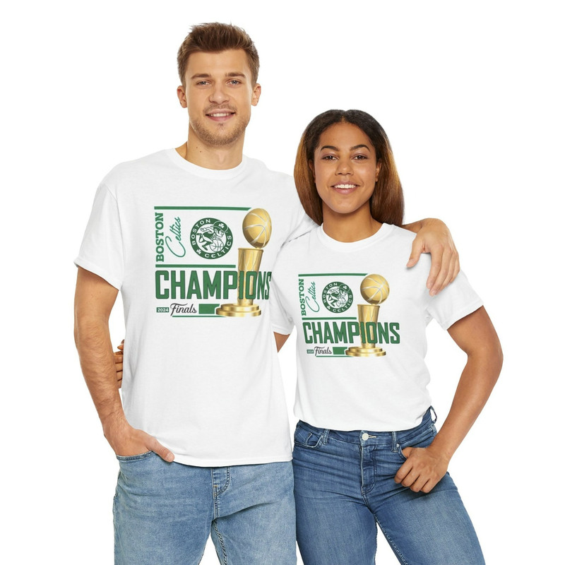 Boston Celtics 2024 Championship Shirt, Boston Celtics Champs Gift Merch For Fans, NBA Celtics Basketball Shirt Gift