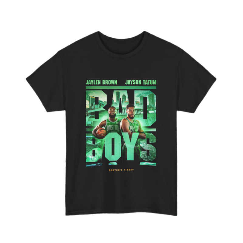 Boston Celtics Bad Boy Bostons Finest Jayson Tatum Jaylen Brown Nba T Shirt Eastern Conference Champs Finals Unisex Tee