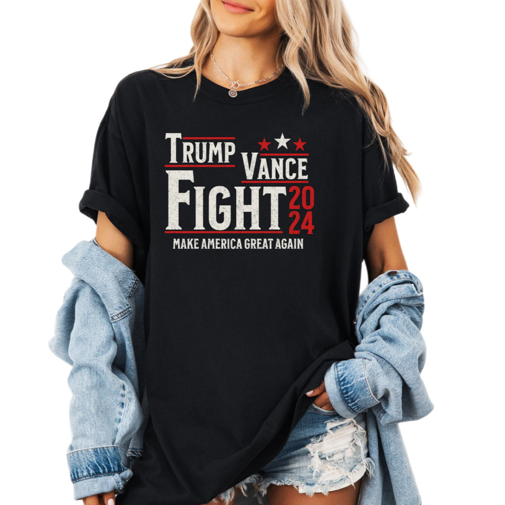 Trump Vance 2024 Election Shirt, Comfort Colors, Trump Shirt, Trump 2024 Election Shirt, Vance VP Shirt, President Trump