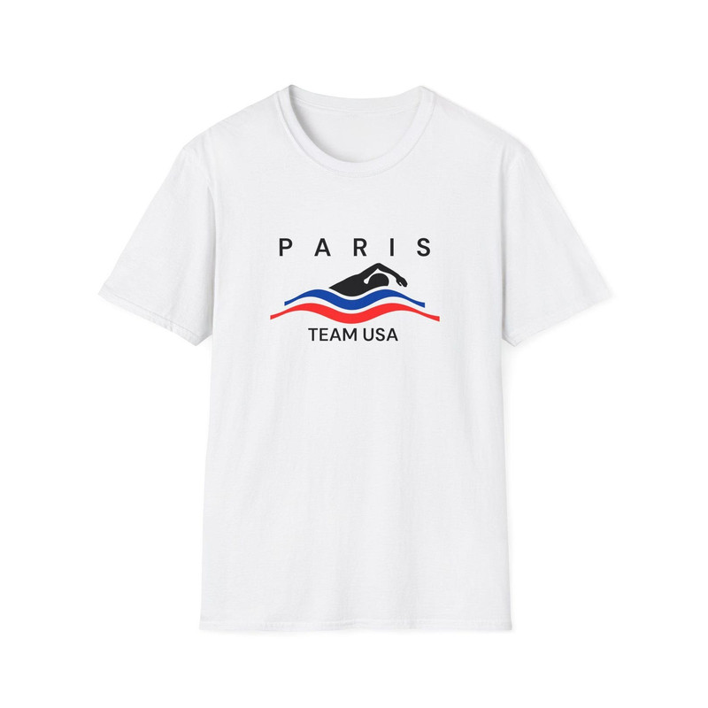 Olympic Team USA T-Shirt, USA, America Tee, Paris Olympics 2024 Swimming Team USA Unisex T-Shirt Merch Gift for Fans