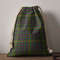Tartan Style Drawstring bag, Tartan Style Gym Sack, Scottish Hall Clan Tartan Gym Sack Drawstring bag