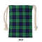 Tartan Style Drawstring bag, Tartan Style Gym Sack, Scottish Abercrombie Clan Crest Tartan Gym Sack Drawstring bag