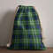Tartan Style Drawstring bag, Tartan Style Gym Sack, Scottish Blackadder Clan Crest Tartan Gym Sack Drawstring bag