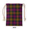 Tartan Style Drawstring bag, Tartan Style Gym Sack, Scottish Carnegie Clan Crest Tartan Gym Sack Drawstring bag