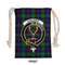 Tartan Style Drawstring bag, Tartan Style Gym Sack, Scottish Calder Clan Crest Tartan Gym Sack Drawstring bag