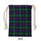 Tartan Style Drawstring bag, Tartan Style Gym Sack, Scottish Calder Clan Crest Tartan Gym Sack Drawstring bag