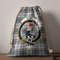 Tartan Style Drawstring bag, Tartan Style Gym Sack, Scottish Glen Clan Crest Tartan Gym Sack Drawstring bag