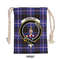 Tartan Style Drawstring bag, Tartan Style Gym Sack, Scottish Dunlop Clan Crest Tartan Gym Sack Drawstring bag