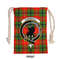 Tartan Style Drawstring bag, Tartan Style Gym Sack, Scottish Turnbull Clan Crest Tartan Gym Sack Drawstring bag