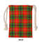 Tartan Style Drawstring bag, Tartan Style Gym Sack, Scottish Turnbull Clan Crest Tartan Gym Sack Drawstring bag