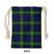 Tartan Style Drawstring bag, Tartan Style Gym Sack, Scottish Bannerman Clan Crest Tartan Gym Sack Drawstring bag
