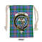 Tartan Style Drawstring bag, Tartan Style Gym Sack, Scottish Ralston Clan Crest Tartan Gym Sack Drawstring bag