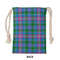 Tartan Style Drawstring bag, Tartan Style Gym Sack, Scottish Ralston Clan Crest Tartan Gym Sack Drawstring bag