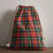 Tartan Style Drawstring bag, Tartan Style Gym Sack, Scottish Lyle Clan Crest Tartan Gym Sack Drawstring bag