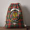 Tartan Style Drawstring bag, Tartan Style Gym Sack, Scottish Lyle Clan Crest Tartan Gym Sack Drawstring bag