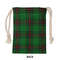 Tartan Style Drawstring bag, Tartan Style Gym Sack, Scottish Kirkaldy Clan Crest Tartan Gym Sack Drawstring bag