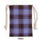 Tartan Style Drawstring bag, Tartan Style Gym Sack, Scottish Rutherford Clan Crest Tartan Gym Sack Drawstring bag
