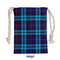 Tartan Style Drawstring bag, Tartan Style Gym Sack, Scottish McCorquodale Clan Crest Tartan Gym Sack Drawstring bag