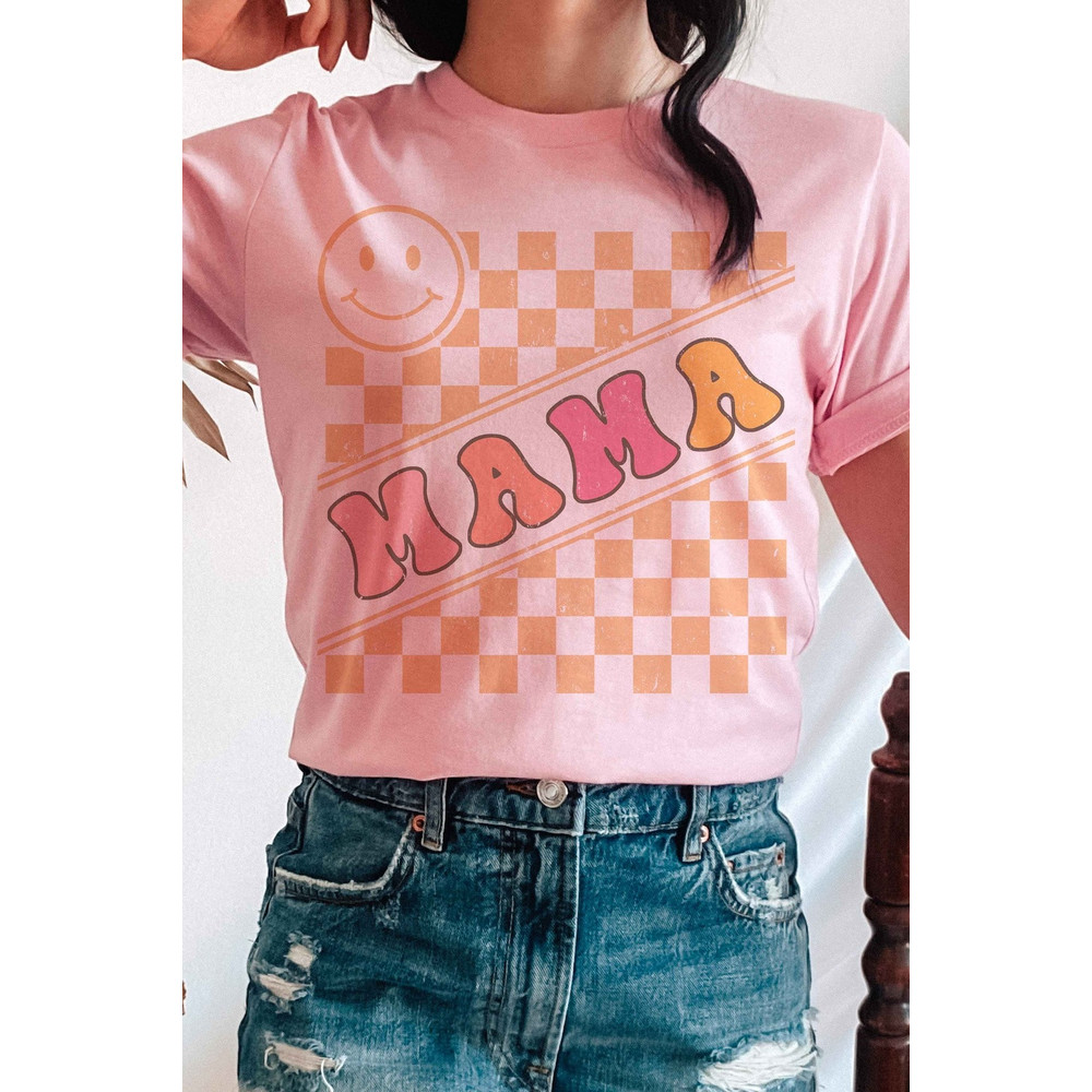 Checkered Mama shirt, Mom Shirt, Mother's day shirt. Gift For Mom