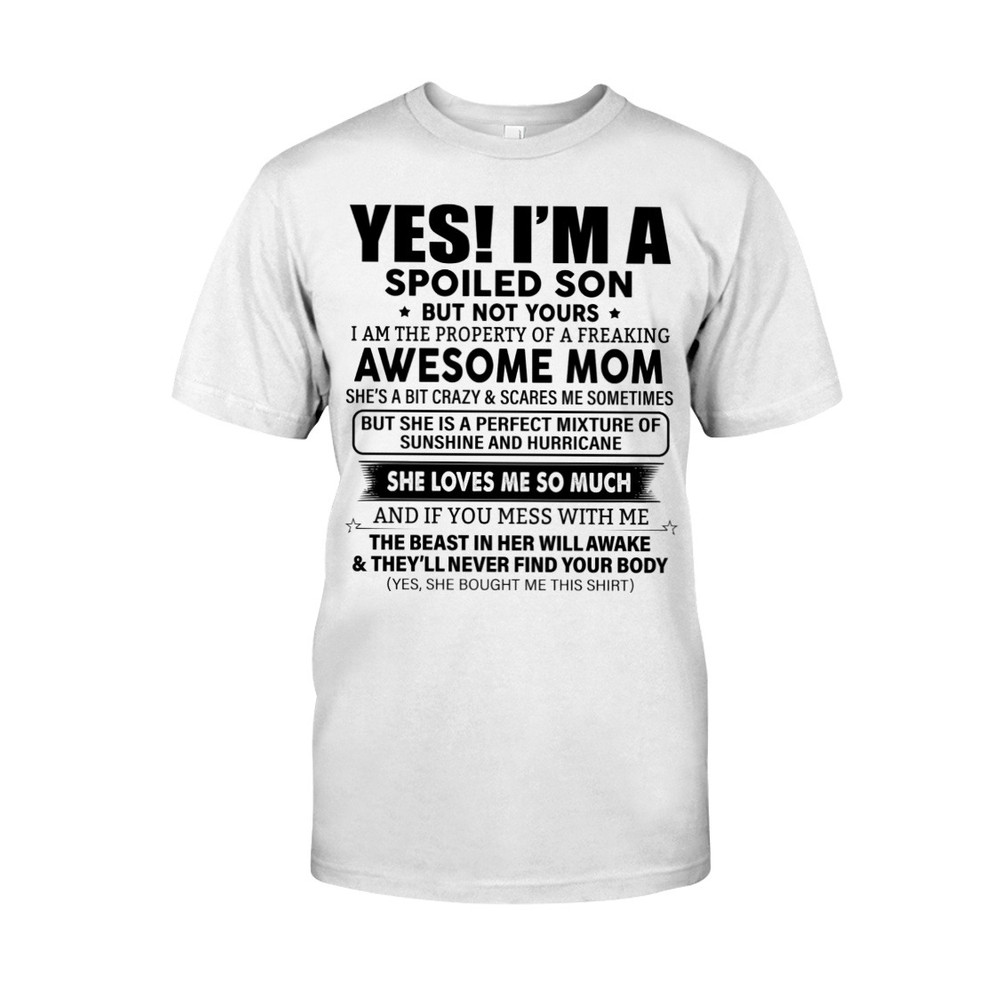 She Loves Me So Much shirt, Mom Shirt, Mother's day shirt. Gift For Mom Shirt, Unisex T-Shirt