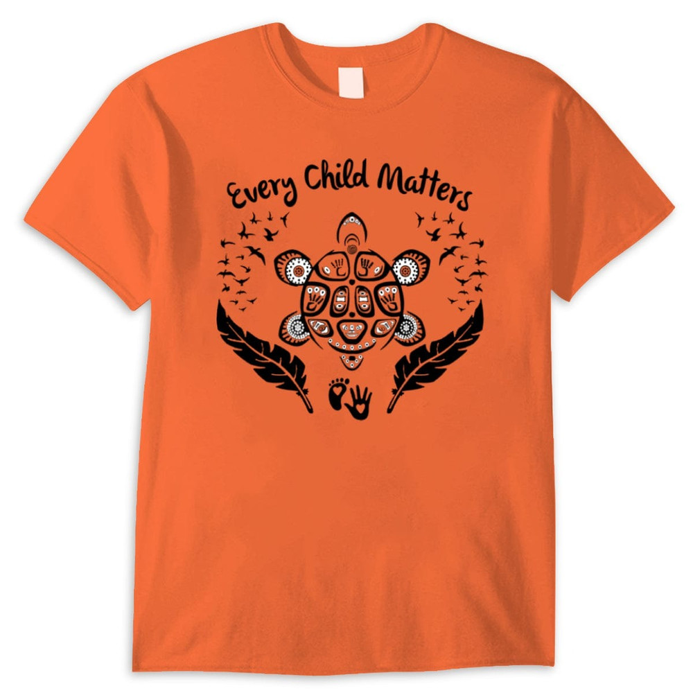 Every Child Matters Shirt, Orange Shirt Day Residential Schools Indigenous Turtle Shirt, Turtle Shirt