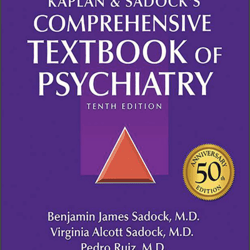 2023 TextBook for Kaplan and Sadock's Comprehensive Textbook of Psychiatry (2 Volume Set) 10th Edition