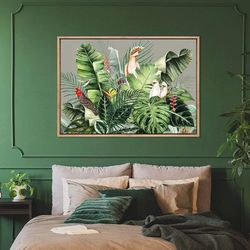 in the flow ii canvas print home decor