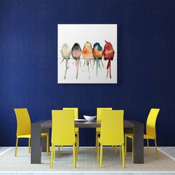 stormy the highland cow canvas print home decor