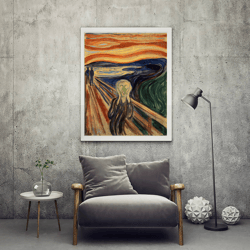 the scream by edvard munch