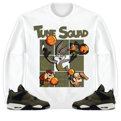 basketball team squad unisex sweatshirt jordan 4 se craft medium olive shirt birthday girl gift