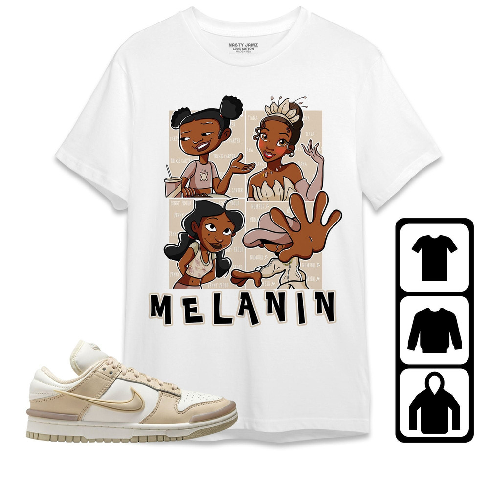 Dunk Low Twist Sanddrift Unisex Shirt, Kid, Toddler, Sweatshirt, Hoodie, MELANIN Sisters, Shirt To Match Sneaker.jpg