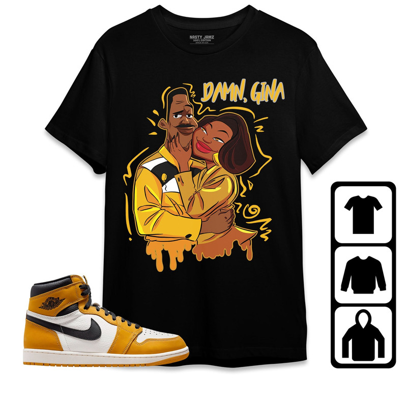 Jordan 1 Yellow Ochre Unisex Shirt, Kid, Toddler, Sweatshirt, Hoodie, Martins Love, Shirt To Match Sneaker.jpg