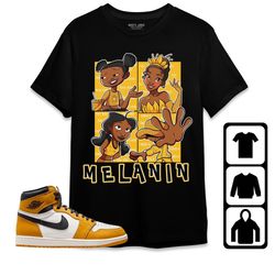 jordan 1 yellow ochre unisex shirt, kid, toddler, sweatshirt, hoodie