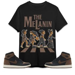 the melanin unisex tees jordan 1 palomino sweatshirt