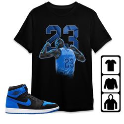 number 23 panther unisex tees jordan 1 royal reimagined sweatshirt match sneaker