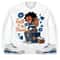 Talk To The Hand Unisex Tees Jordan 3 Wizards Sweatshirt to match Sneaker, Outfit Holiday match Jordan Gift Friends.jpg