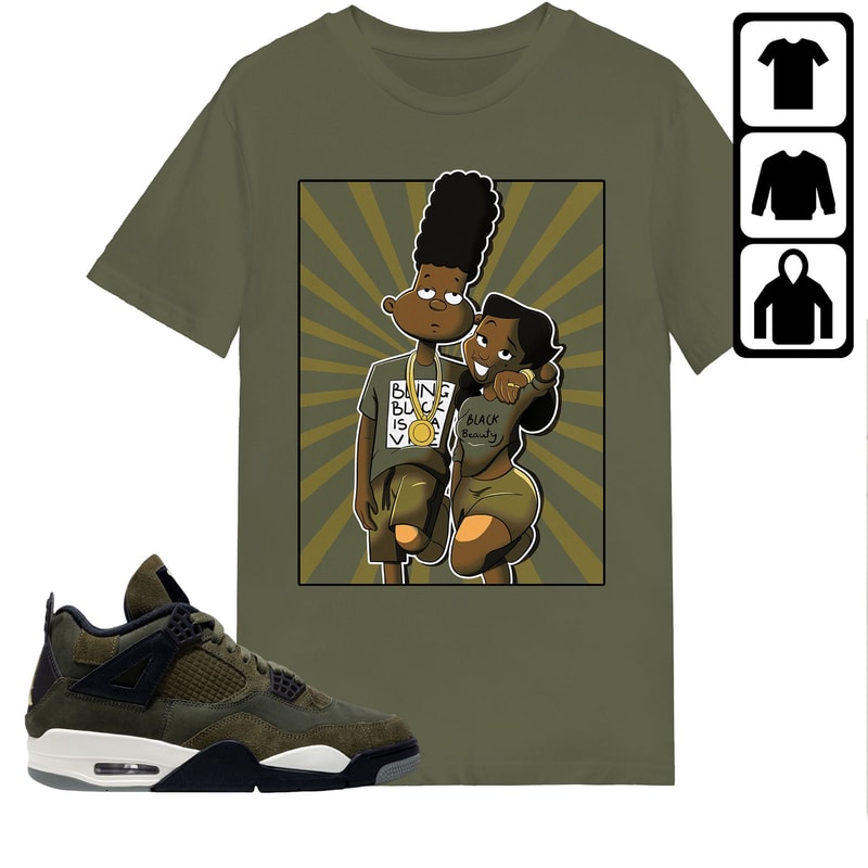 Jordan 4 SE Craft Medium Olive Unisex Shirt, Sweatshirt, Hoodie, A Diffirent Love, Shirt To Match Sneaker In Military Green.jpg