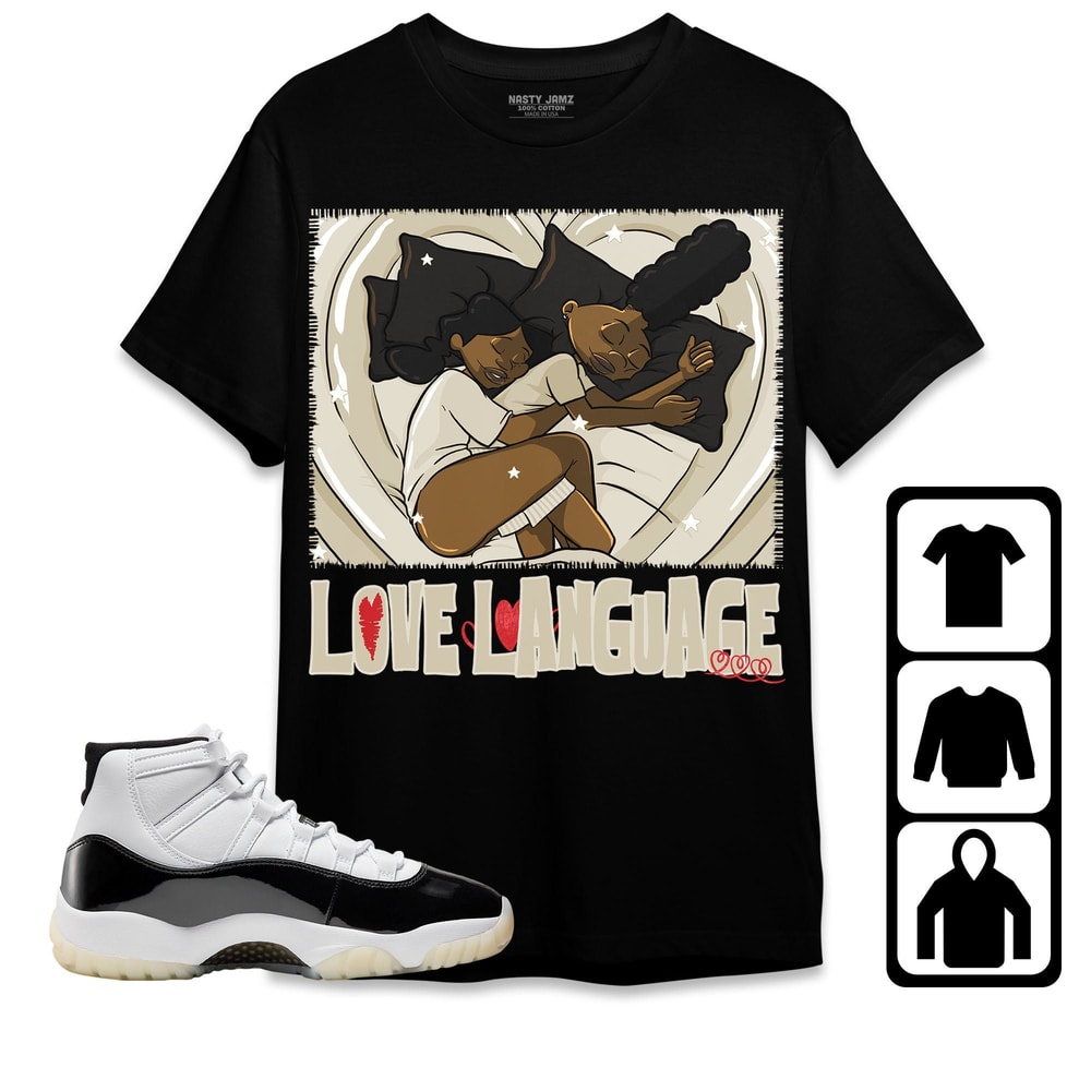Luv Language Unisex Tees Jordan 11 Gratitude Sweatshirt to match Sneaker, Outfit Birthday Gift for Friends.jpg
