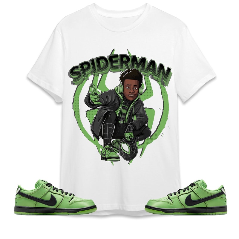 SB Dunk Buttercup Unisex Shirt, Kid, Toddler, Sweatshirt, Hoodie, Spiderman Miles, Shirt To Match Sneaker.jpg