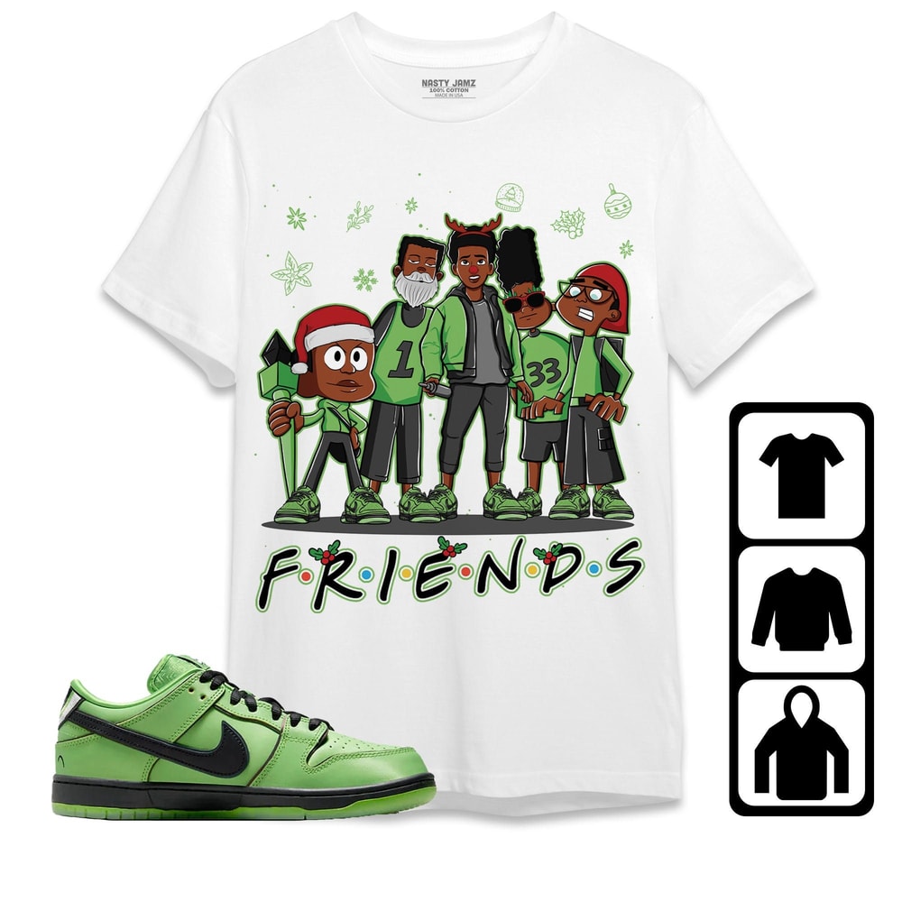 Melanin Boys Friends Xmas Unisex Tees SB Dunk Buttercup Sweatshirt to Match Sneaker, Outfit Birthday Gift.jpg