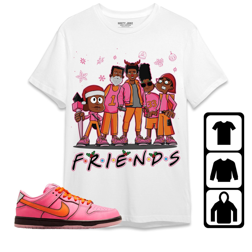 Melanin Boys Friends Xmas Unisex Sweatshirt SB Dunk Blossom Shirt to Match Sneaker, Outfit Dunk Blossom Birthday Gift.jpg
