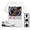 Luv Language Unisex Tees Jordan 3 White Navy Sweatshirt to Match Sneaker, Outfit Aj 3s White Navy Birthday Tees.jpg