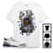 Sneaker Bros Unisex Tees Jordan 3 White Navy Sweatshirt to Match Sneaker, Outfit Aj 3s White Navy Birthday Tees.jpg