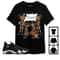 Basketball Melanin Team Unisex Tees Jordan 14 Black White Sweatshirt to match Sneaker, Outfit Birthday Gift.jpg