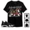 Melanin Friends Xmas Unisex Tees Jordan 14 Black White Sweatshirt to match Sneaker, Outfit Birthday Gift.jpg